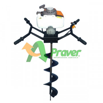 Barreno Perforador Ahoyador Postación 62cc 2T