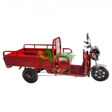 Triciclo Eléctrico 1000W 60V DUAL Color Rojo