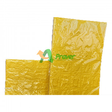 PAPEL MURAL 3D LADRILLO YELLOW